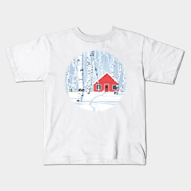 Wonderland Kids T-Shirt by NicholasKennedy